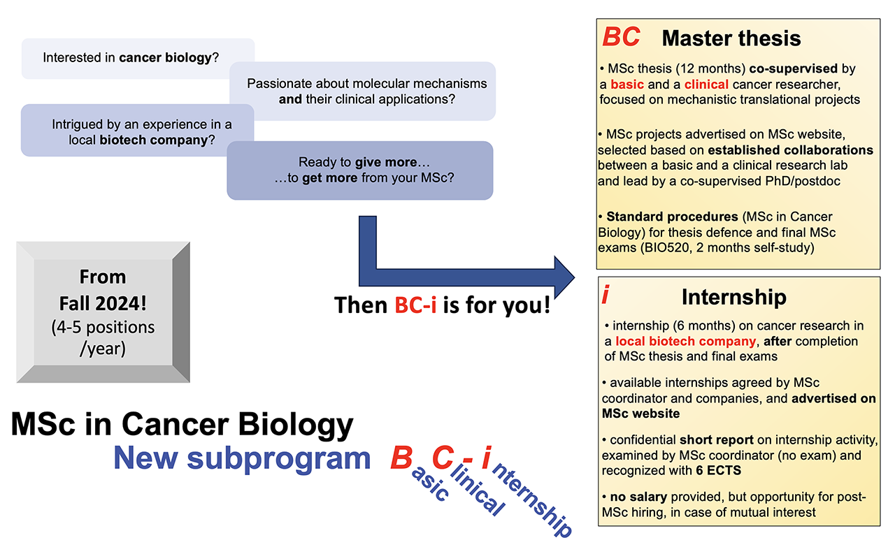 MSc in Cancer Biology